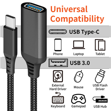 OTG轉接頭type-c轉USB3.0